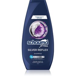 Schwarzkopf Schauma Silver Reflex šampon za nevtralizacijo rumenih tonov za posvetljene, melirane hadne blond lase 350 ml Cene