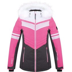 LOAP Women's ski jacket ORINNA Pink/Black/White Cene