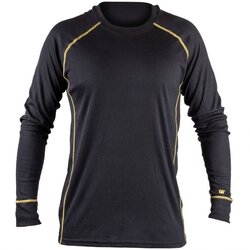 Cat BS74 BS80, XXL, muška termo majica dugi rukav, crna Cene