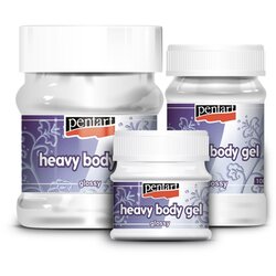 Glossy gel medij Pentart heavy body | različite količine (gusti medij za) Cene