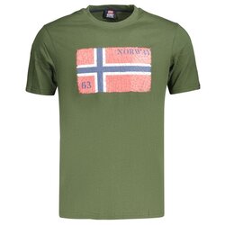 Norway 1963 muška majica kratkih rukava zelena Cijene