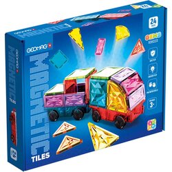 Geomagworld Geomag: Magnetic Tiles Gems vozila magnetske kocke, set od 24 komada Cene