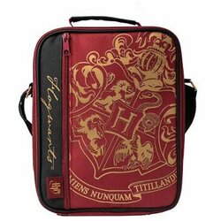 Blue Sky Designs Ltd BLUE SKY HARRY POTTER DELUXE 2 POCKET LUNCH BAG BURGUNDY – CREST Cene