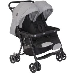 Graco kolica za blizance duorider, steeple grey Cene