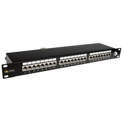 Solarix SX24-6-STP-BK patchcord kabal panel 1U 24x RJ45 Cene