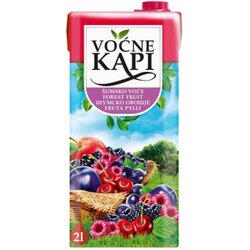 Voćne Kapi šumsko voće sok 2L tetra brik Cene