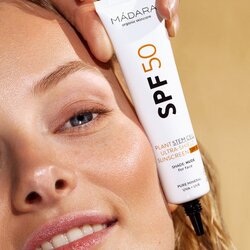 MÁDARA Organic Skincare SPF50 Plant Stem Cell Ultra-Shield Sunscreen Face Cene