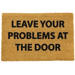 Artsy Doormats Predpražnik iz naravnih kokosovih vlaken No Problems, 40 x 60 cm Cene