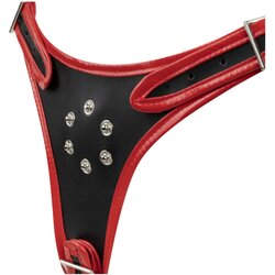 EasyToys - trostruki strap-on dildo (crni) Cene