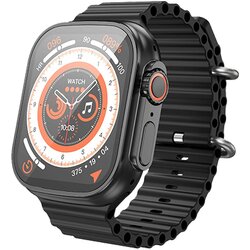 Hoco Pametni sat, 1.96" zaslon, Dual Bluetooth, IP67 - Y12, Crni Cijene