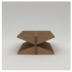 Hanah home Sedilia klupa, 123x40x80 cm, smeđa Cijene