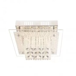 Globo Lampa plafon 49366-17 1XLED Chrom Cene