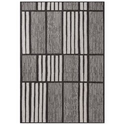 Ted Baker Crni/krem unutarnji i vanjski tepih 120x170 cm Haringey Allington – Cene