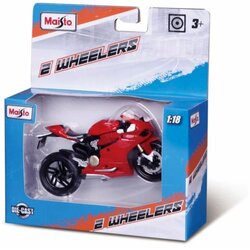 Maisto dječiji motor 1:18, metalni, crveni Cene