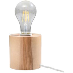 Stolna Sollux SL.0674 - Stona lampa SALGADO 1xE27/60W/230V drvena Cene