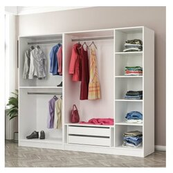 Hanah home garderober kale 190 white v2 Cene