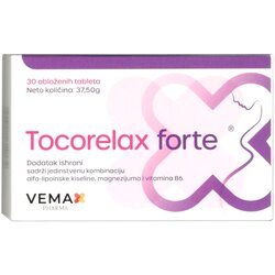 Vemax Tocorelax forte 30 tableta Cene