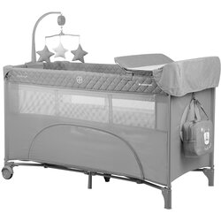 Kikka Boo krevetac nighty night 2 nivoa sa rancem i pultom grey ( KKB11118 ) Cene