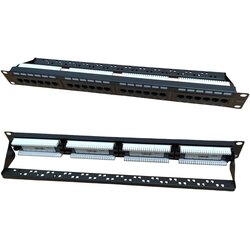 Patch panel 24port 1U 19" Cat6 UTP/str. nosać Cene