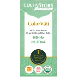 CULTIVATOR'S ColorVãti organska biljna boja za kosu - neutralna kana - 100 g Cijene
