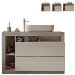 LC Mobili Kopalnika omarica z 2 predali, 110x79 cm, HAMBURG 439030CE-T110 Cene
