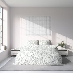 ESSENZA SLEEP 1630859 POSTELJINA ADELA 200X200 CM NOVO ZELENO CVIJEĆE Cene