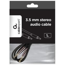  Kabel CCAP-444-1M (Mini Jack M - Mini Jack M; 1m; črn), (21214452) Cene