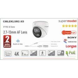 smart+ Hybrid Light IP POE Kamera 5MP 2.7-13mm AF Cene