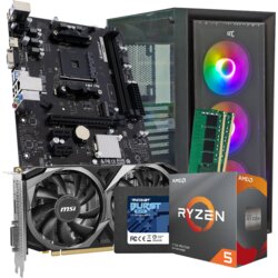 GNC GAMER SUPER NATURALE III Ryzen 5 3600 4.2GHz, MB B550, RAM 16GB DDR4 3200MHZ, SSD 480GB, GTX 3050... Cene