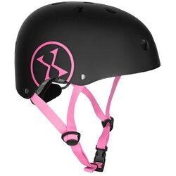 Nils Extreme kaciga crno-roza veličina XS 48–52 cm Cijene