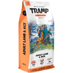 TRAMP Selection Adult Lamb&Rice - suha hrana za odrasle pse z jagnjetino in rižem, 12 kg, (5000008059) Cene