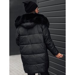 DStreet Women's winter jacket FROSTYFIT quilted with hood black Cijene