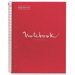 MiquelRius zvezek A4, karo, 120-listni, 90g emotions MR46072 rdeč Cene