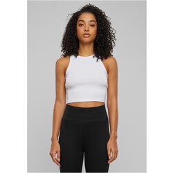 Urban Classics Women's cropped top white Cene