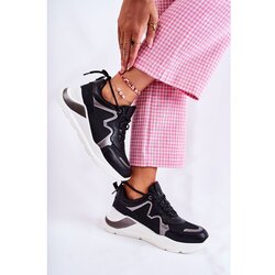 Kesi Women's Fashionable Sneakers Black Allie Cijene