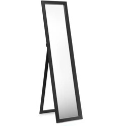 Costway Prosto stoječe ogledalo polne dolžine 155 x 37 cm Črno, (5000263309) Cene