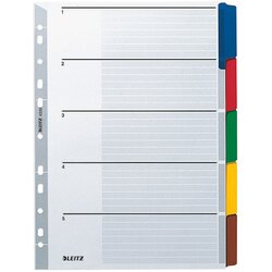 Pregrada KARTONSKA A4 KOLOR 5L LEITZ 43200000 Cene