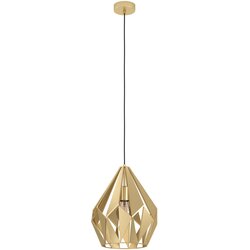 Lesnina XXXL Eglo 43814 - Luster na sajli CARLTON 1xE27/60W/230V prečnika 31 cm Cene