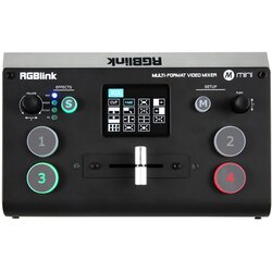 RGBlink Mini Multiformat Videomischer Cene