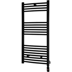 METEL_IMPEX METEL IMPEX električni kopalniški radiator Prima Black, 1000 W, 50x180 cm, črna Cene