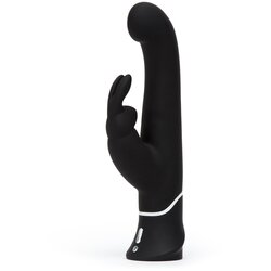 Happy Rabbit G-spot stroker rabbit vibrator black Cene