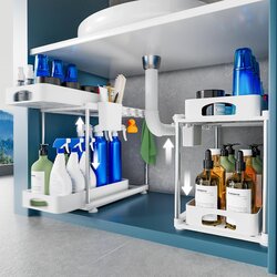 VERIFOST 2x Organizator za prostor pod koritom z izvlečnima predaloma Cene