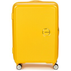 American Tourister Trdi kovčki SOUNDBOX SPINNER 67/24 TSA EXP Rumena Cene