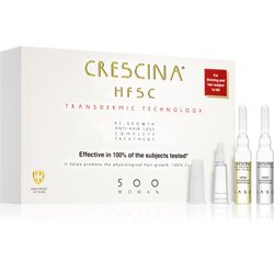 Crescina Transdermic 500 Re-Growth and Anti-Hair Loss tretman rasta kose protiv ispadanja kose za žene 20x3,5 ml Cijene