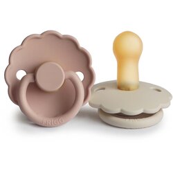 FRIGG® tolažilna duda daisy natural rubber blush & cream Cene