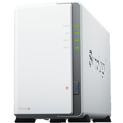 Synology DS223j, Tower, 2-bays 3.5'' SATA HDD/SSD, CPU 4-core 1.7 GHz; 1 GB DDR4 non-ECC; 1 x RJ-45 1GbE LAN Port; 2 x USB 3.2 Gen1; ; 0.88 kg; 2yr warranty Cene