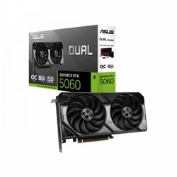 Asus Dual GeForce RTX 5060 OC Edition 8GB GDDR7 (DUAL-RTX5060-O8G) grafična kartica, PCIe 5.0, 1xHDMI 2.1b, 3xDisplayPort 2.1b - 90YV0N12-M0NA00 Cene