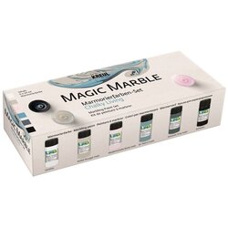 Sada farieb na mramorovanie Kreul Magic Marble Chalky 6x20 ml Cene