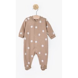 Just kiddin baby dječji kombinezon dots beige Cene
