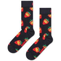 Happy Socks nogavice strawberry fresh sock mornarsko modra barva, P001506 Cene